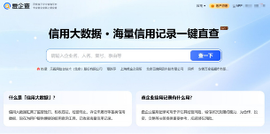 信用大数据一键查 高效决策新引擎(图3) 信用大数据一键查 高效决策新引擎(图3)