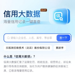 信用大数据一键查 高效决策新引擎(图9) 信用大数据一键查 高效决策新引擎(图9)